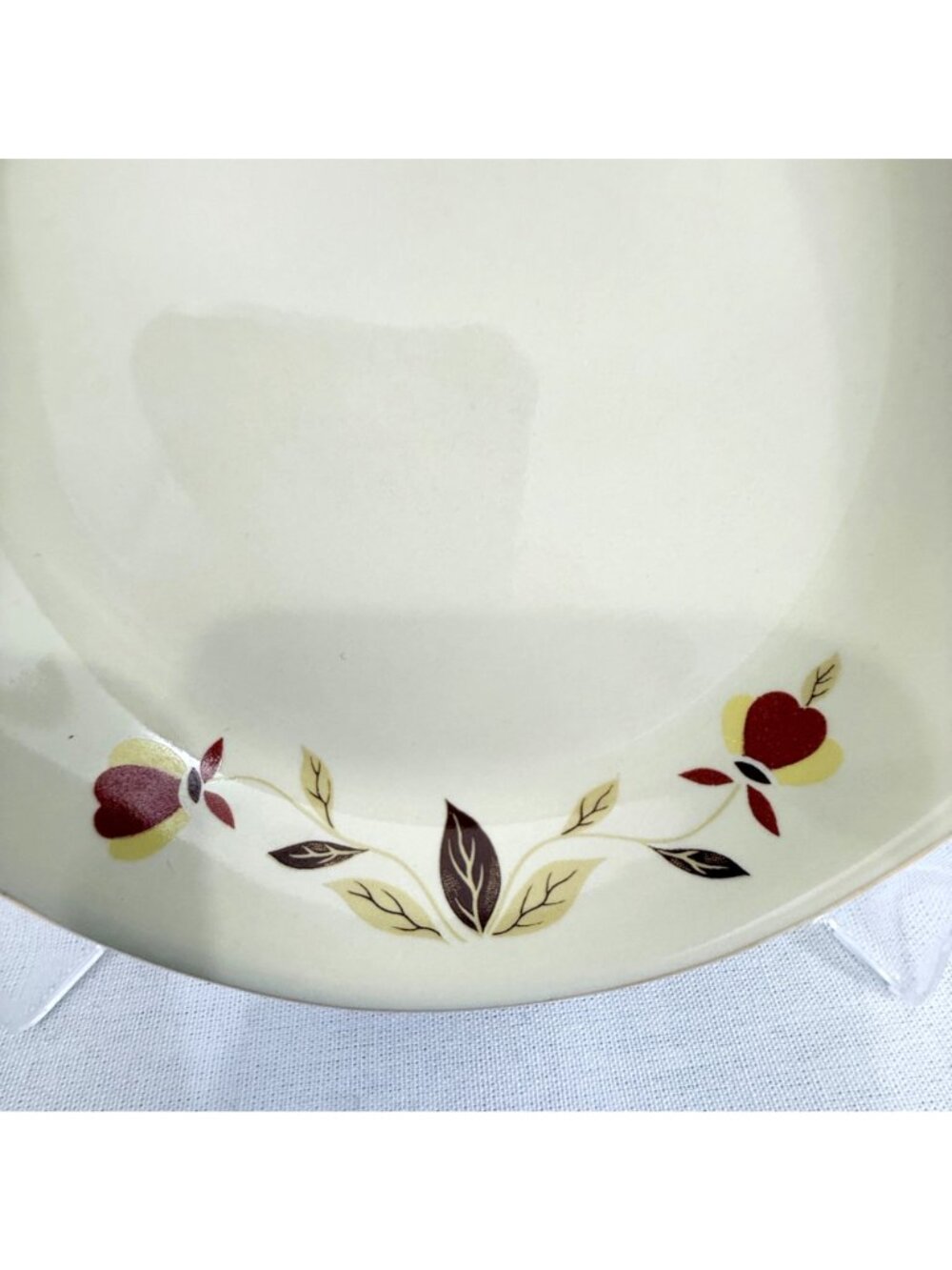 Hall NALCC Autumn Leaf 1997 Double egg cups & 2015 Shirred egg plate appears unu - Picture 7 of 16